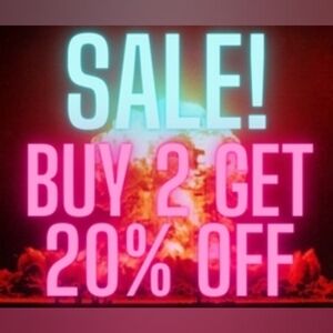 Buy 2 Get 20% Off